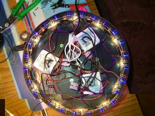 alles verkabelt, angeschlossen, Saft ran und es leuchtet juchhu!!!