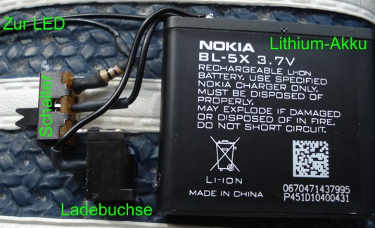 Aufbau der Schaltung